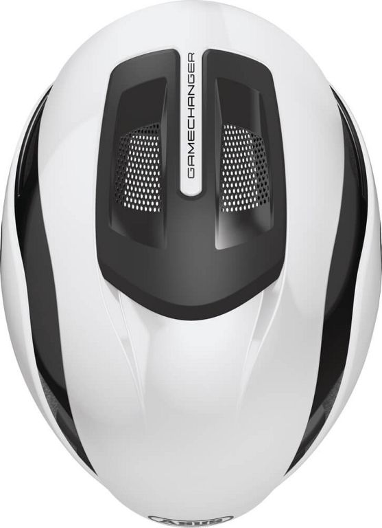 Abus GameChanger 2.0 aero cykelhjelm - Shiny White - Kibæk Cykler