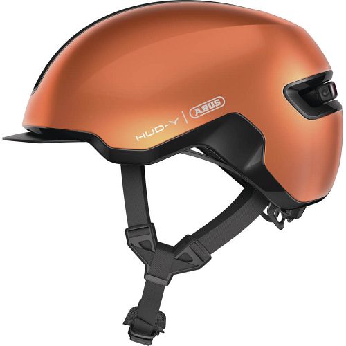 Abus Hud-Y cykelhjelm til elcykel - Goldfish Orange - Kibæk Cykler