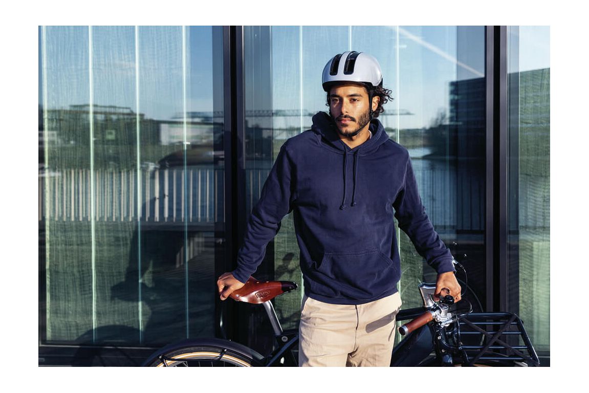 Abus Hud-Y cykelhjelm til elcykel - Kibæk Cykler