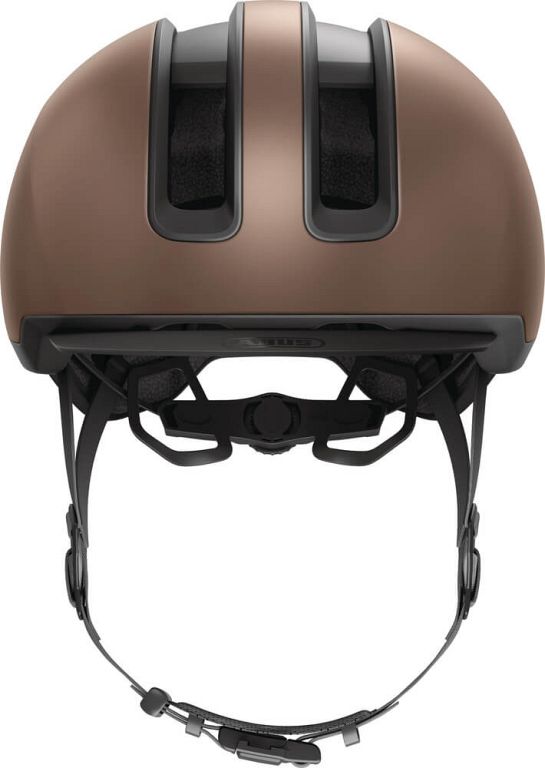 Abus Hud-Y cykelhjelm til elcykel - Metallic Copper - Kibæk Cykler