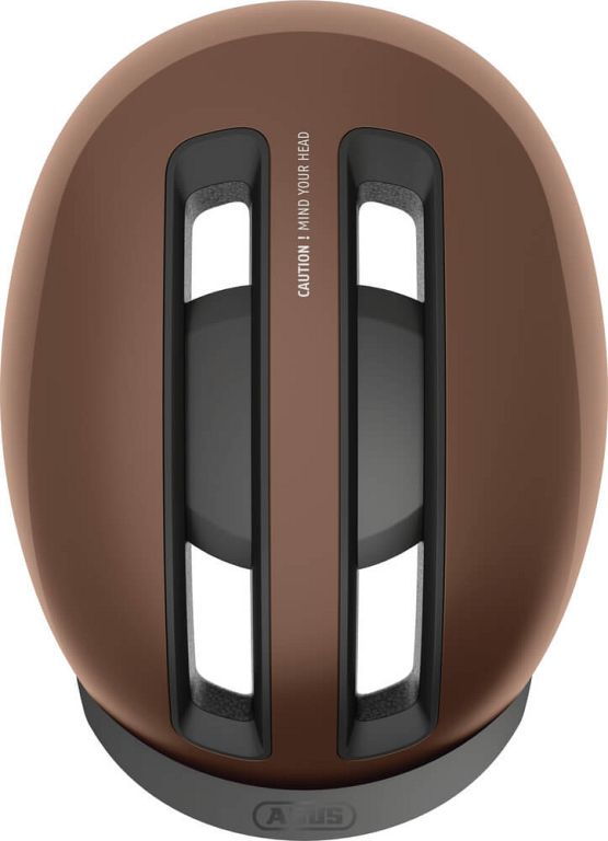 Abus Hud-Y cykelhjelm til elcykel - Metallic Copper - Kibæk Cykler