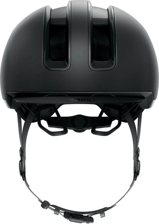 Abus Hud-Y cykelhjelm til elcykel - Velvet Black - Sort - Kibæk Cykler