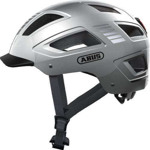 Abus Hyban Signal 2.0 cykelhjelm - Signal Silver
