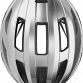 Abus Macator - Gleam Silver - Køb billig cykelhjelm hos Kibæk Cykler