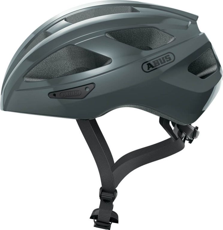 Abus Macator cykelhjelm - Race Grey - Kibæk Cykler