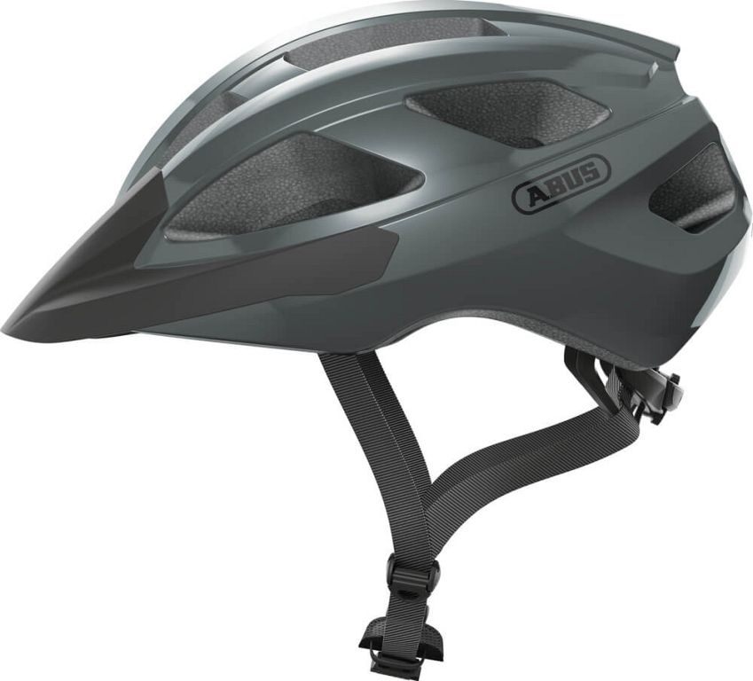 Abus Macator cykelhjelm - Race Grey - Kibæk Cykler