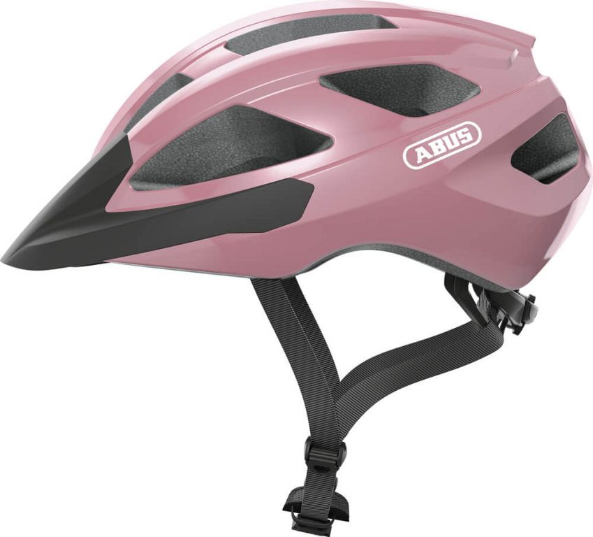 Abus Macator cykelhjelm - Shiny Rose - Kibæk Cykler
