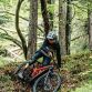 Abus MoDrop cykelhjelm til MTB - sort - Velvet Black - Kibæk Cykler
