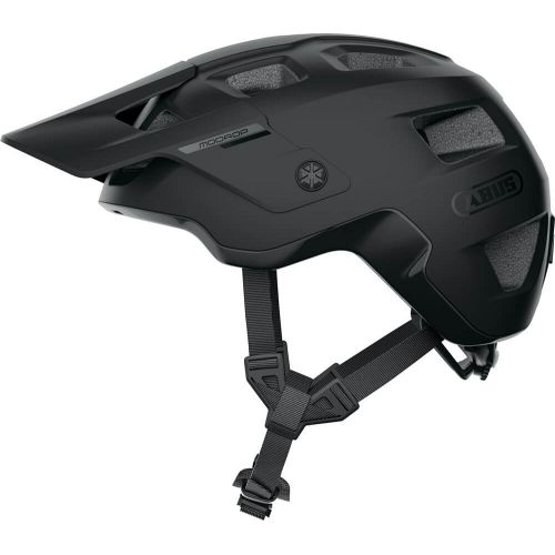 Abus MoDrop cykelhjelm til MTB - sort - Velvet Black - Kibæk Cykler