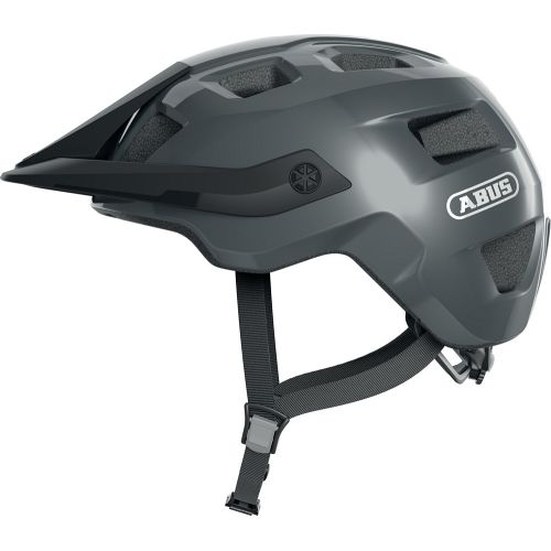 Abus MoTrip Concrete Grey MTB cykelhjlem - Kibæk Cykler