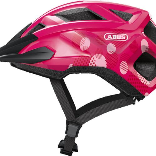 Abus MountZ junior cykelhjelm - Fuchsia Pink