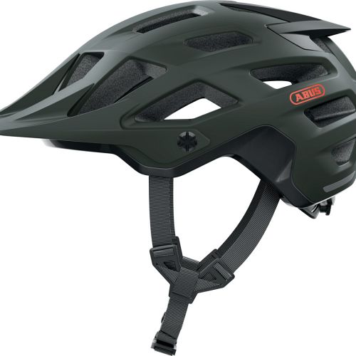 Abus Moventor 2.0 cykelhjelm til MTB - Pine Green - grøn - Kibæk Cykler