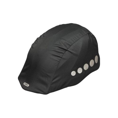 Abus Rain Cap Cover - overtræk til cykelhjelm - sort - Kibæk Cykler