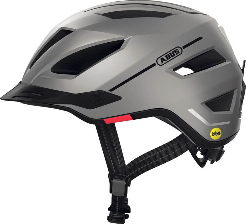 Abus Pedelec 2.0 el-cykelcykelhjelm med MIPS - Silver Edition