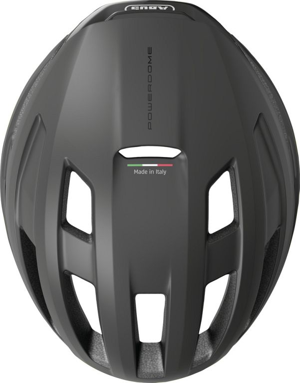 Abus PowerDome landevejshjelm - Velvet Black - Kibæk Cykler
