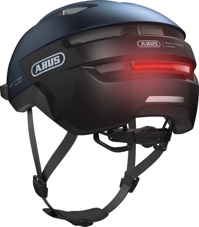 Abus Purl-Y Ace cykelhjelm til elcykel - Midnight Blue - Kibæk Cykler