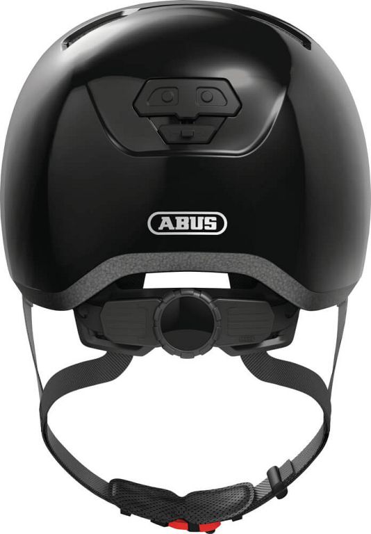 Abus Skurb Kid cykelhjelm til børn - Shiny Black - Kibæk Cykler