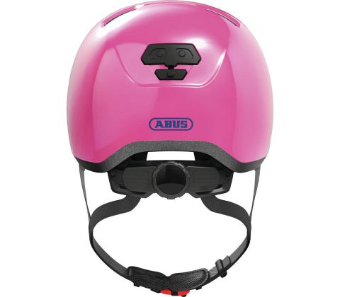 Abus Skurb Kid cykelhjelm til pige - Shiny Pink - Kibæk Cykler