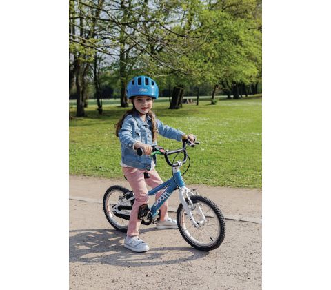 Abus Smiley 3.0 cykelhjelm til barn - Orange Monster - Kibæk Cykler