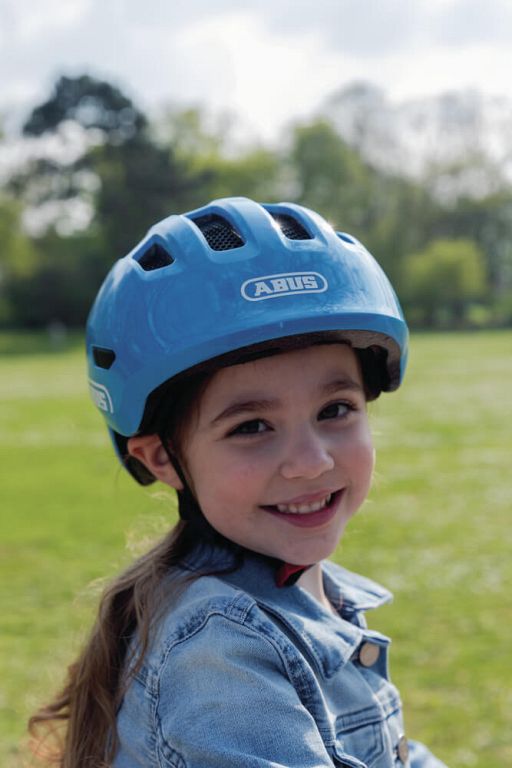Abus Smiley 3.0 cykelhjelm - Pink Butterfly
