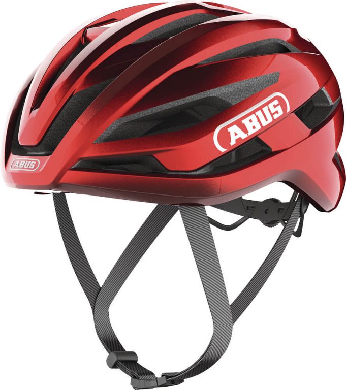 Abus Stormchaser Ace cykelhjelm - Performance Red - Kibæk Cykler