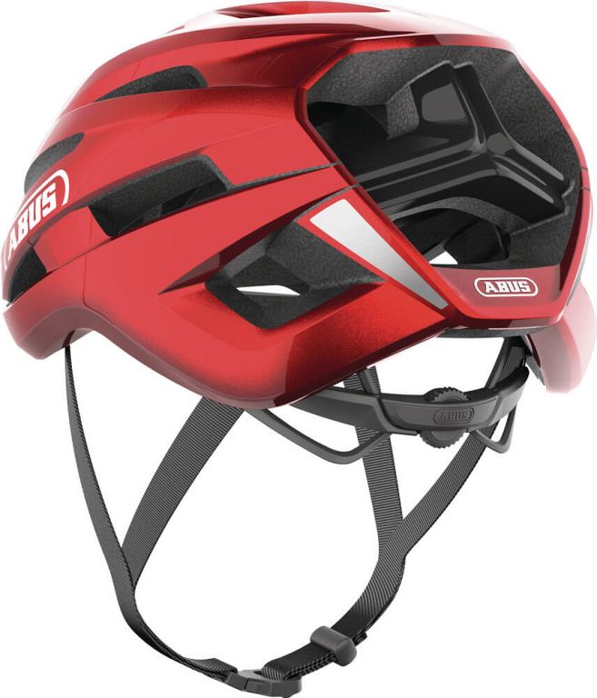 Abus Stormchaser Ace cykelhjelm - Performance Red - Kibæk Cykler