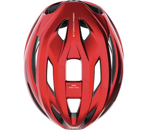 Abus Stormchaser Ace cykelhjelm - Performance Red - Kibæk Cykler