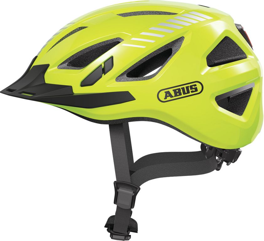 Abus Urban-I 3.0 Signal Yellow cykelhjelm - Kibæk Cykler