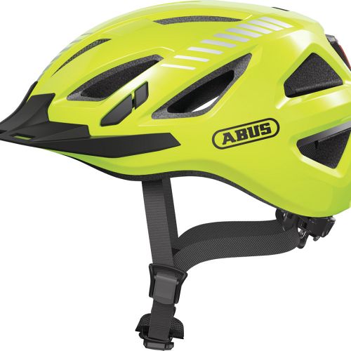 Abus Urban-I 3.0 Signal Yellow cykelhjelm - Kibæk Cykler