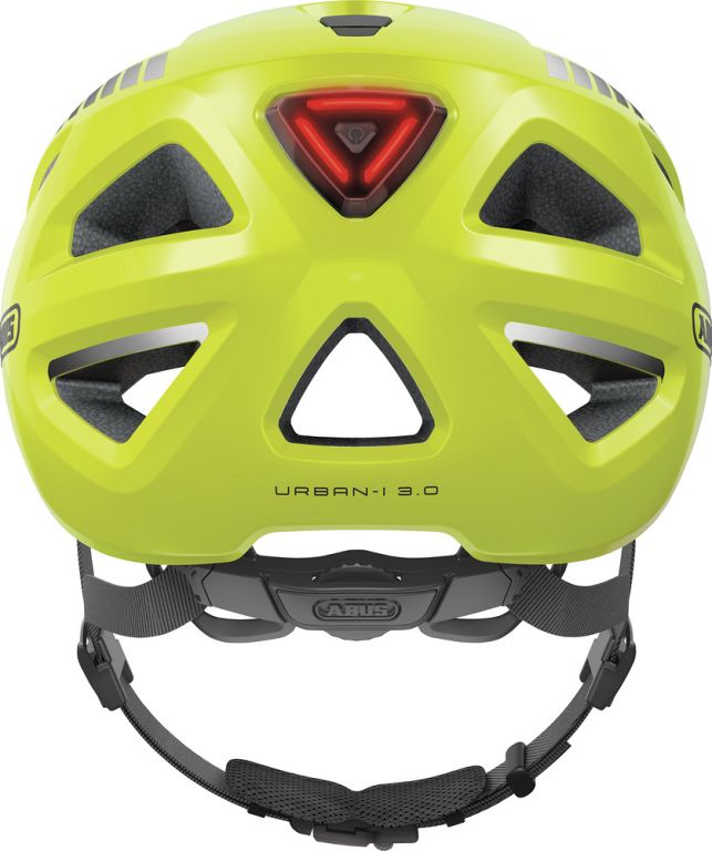 Abus Urban-I 3.0 Signal Yellow cykelhjelm - Kibæk Cykler