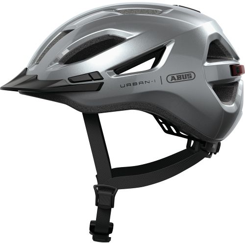 Abus Urban-I 4.0 cykelhjelm - Graphite Silver - Kibæk Cykler
