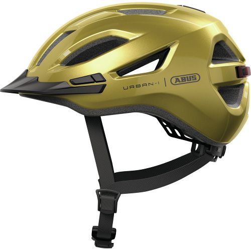 Abus Urban-I 4.0 cykelhjelm - Honey Yellow - gul - Kibæk Cykler