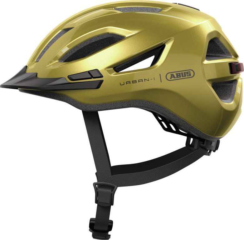 Abus Urban-I 4.0 cykelhjelm - Honey Yellow - gul - Kibæk Cykler