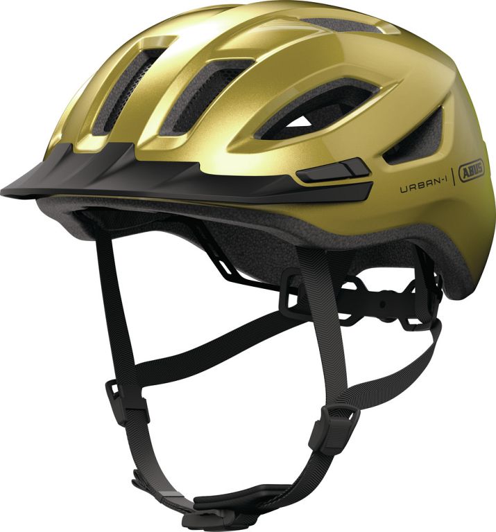 Abus Urban-I 4.0 cykelhjelm - Honey Yellow - gul - Kibæk Cykler