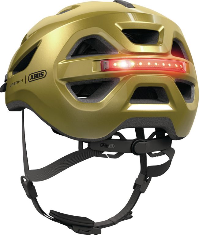 Abus Urban-I 4.0 cykelhjelm - Honey Yellow - gul - Kibæk Cykler