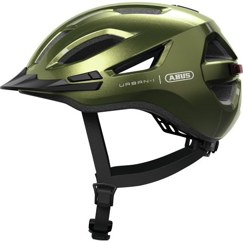 Abus Urban-I 4.0 cykelhjelm - Pepper Green - grøn - Kibæk Cykler