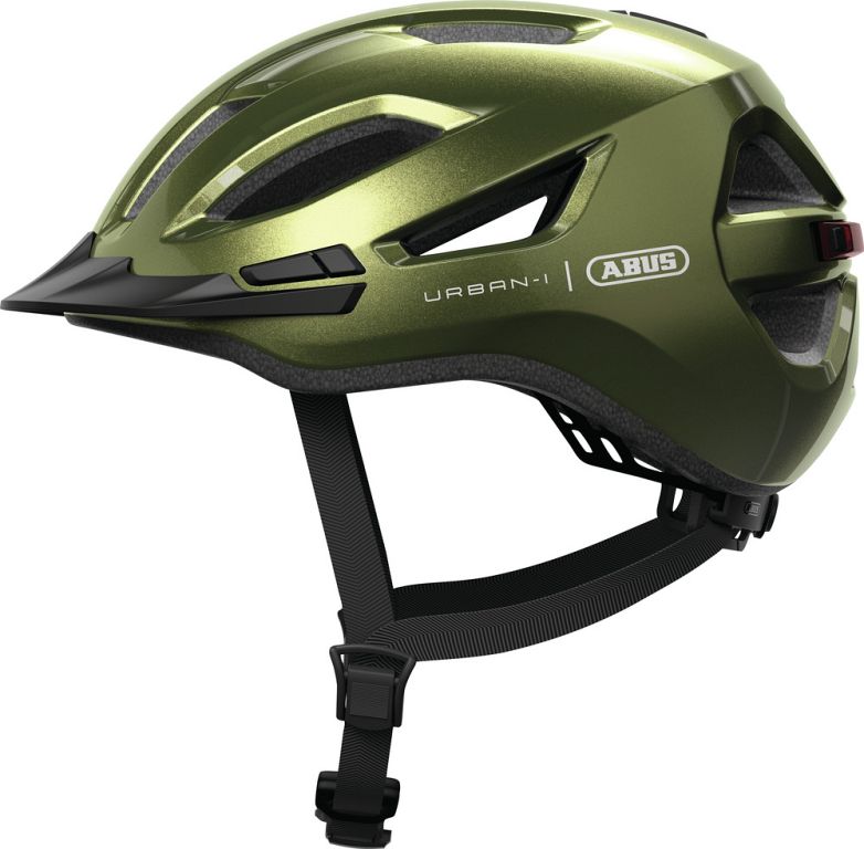 Abus Urban-I 4.0 cykelhjelm - Pepper Green - grøn - Kibæk Cykler