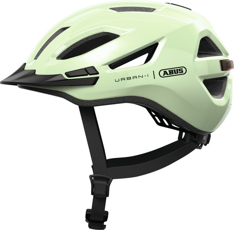 Abus Urban-I 4.0 cykelhjelm - Pistacchio Green - grøn - Kibæk Cykler