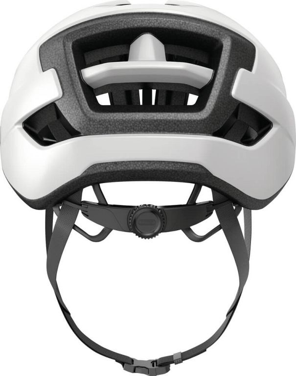 Abus WingBack cykelhjelm - Polar White - hvid - Kibæk Cykler
