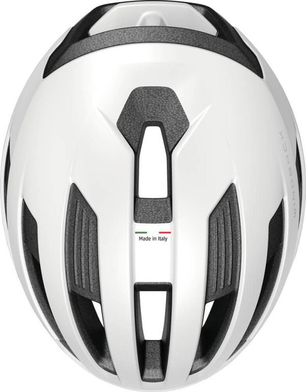 Abus WingBack cykelhjelm - Polar White - hvid - Kibæk Cykler