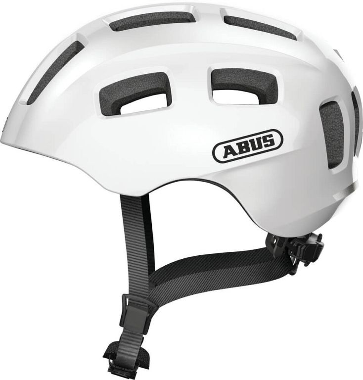 Abus Youn-I 2.0 cykelhjelm - Hvid - Kibæk Cykler