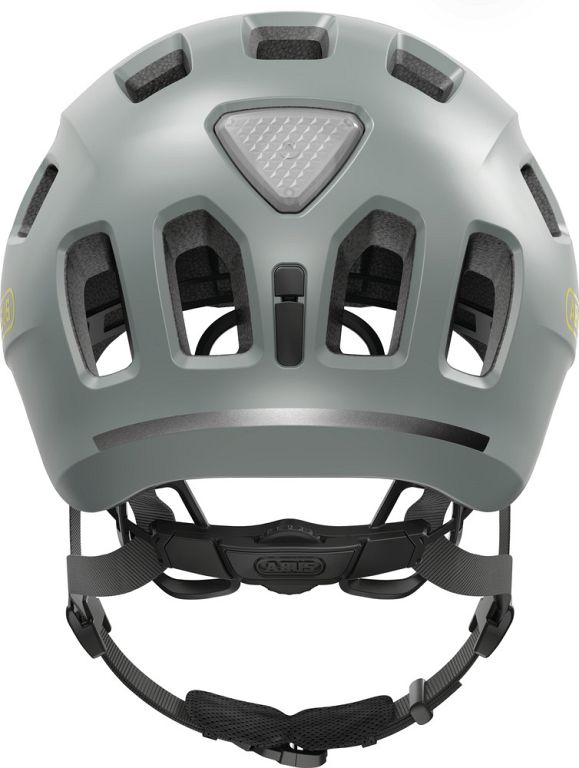 Abus Youn-I 2.0 cykelhjelm med baglys - Cool Grey - Kibæk Cykler