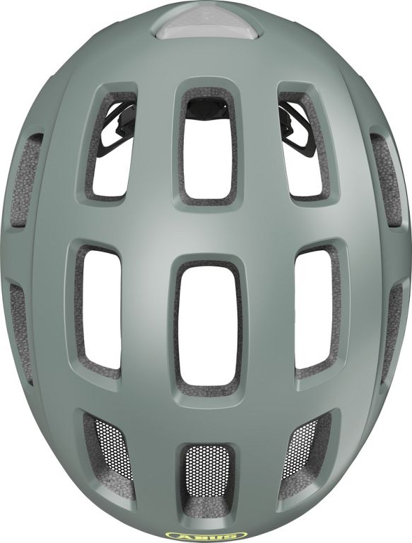 Abus Youn-I 2.0 cykelhjelm med baglys - Cool Grey - Kibæk Cykler