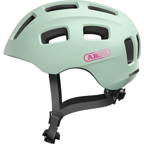 Abus Youn-I 2.0 cykelhjelm med lys - Iced Mint - Kibæk Cykler