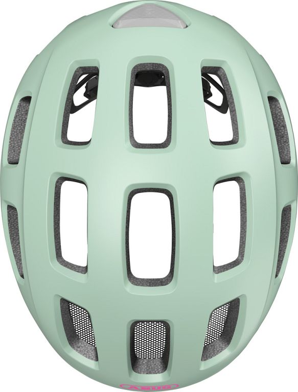 Abus Youn-I 2.0 cykelhjelm med lys - Iced Mint - Kibæk Cykler