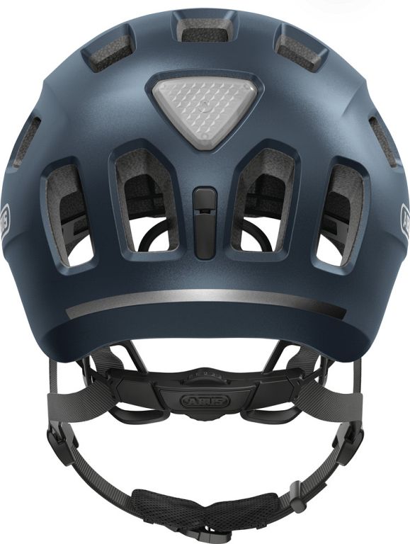 Abus Youn-I 2.0 cykelhjelm med baglys - Midnight Blue - Kibæk Cykler