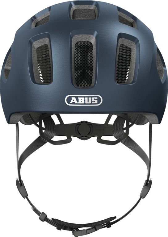 Abus Youn-I 2.0 cykelhjelm med baglys - Midnight Blue - Kibæk Cykler