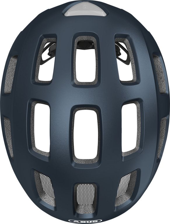 Abus Youn-I 2.0 cykelhjelm med baglys - Midnight Blue - Kibæk Cykler
