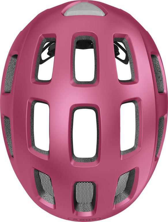 Abus Youn-I 2.0 cykelhjelm til børn og voksen - Mono Red - Kibæk Cykler