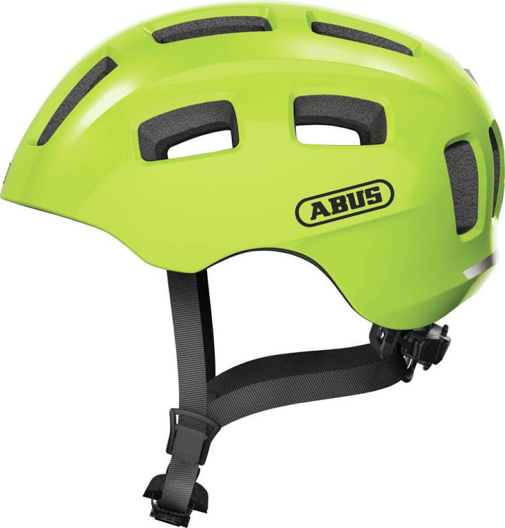 Abus Youn-I 2.0 cykelhjelm - Signal Yellow - Kibæk Cykler